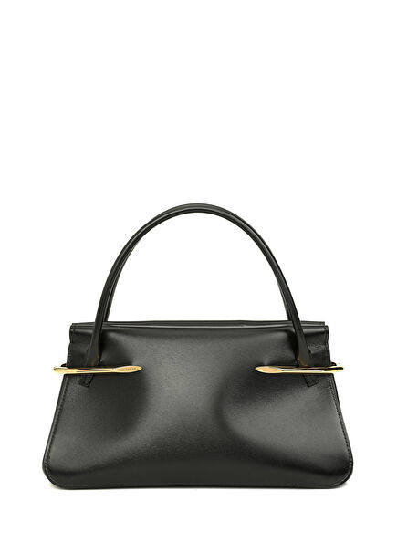 Pinch Medium Siyah Kadın Deri Çanta