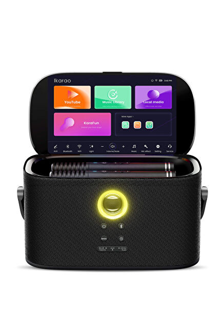 Partybox Shell S2 Siyah Karaoke Bluetooth Hoparlör Seti 140 W