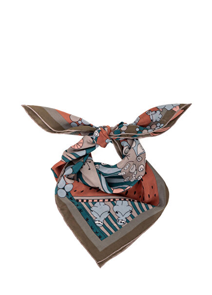 Autumn Leaves Women's Silk Scarf