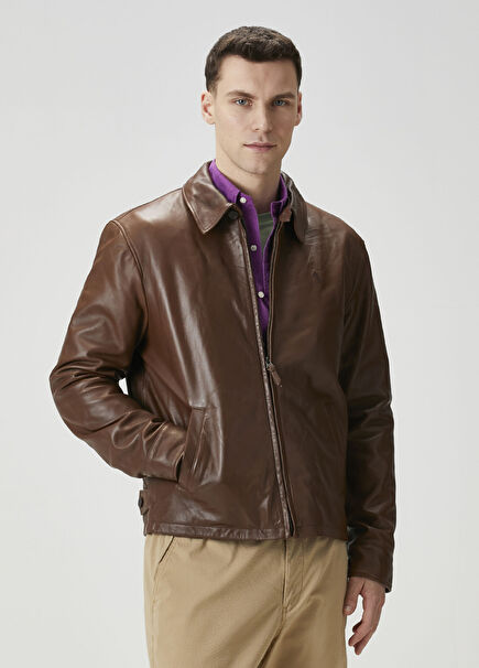 Brown Leather Jacket