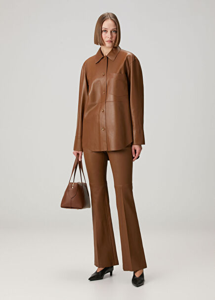 Tafira Taba Deri Pantolon