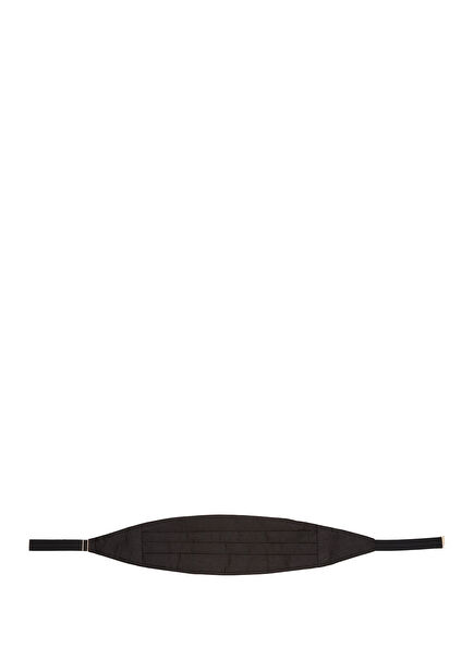 Black Silk Sash