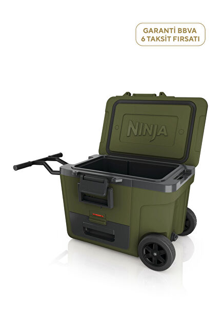 FrostVault Khaki Wheeled Cooler 42 Lt