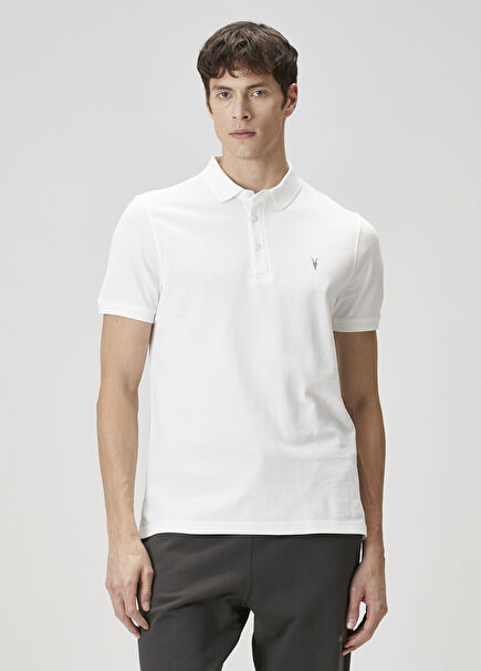 Reform White Organic Cotton Polo T-Shirt
