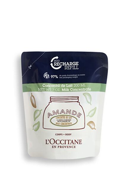 Almond Moisturizing Eco-Replacement Refill Body Cream 200 ml