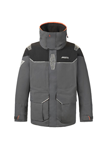 M BR3 Pertex Offshore Charcoal Erkek Mont