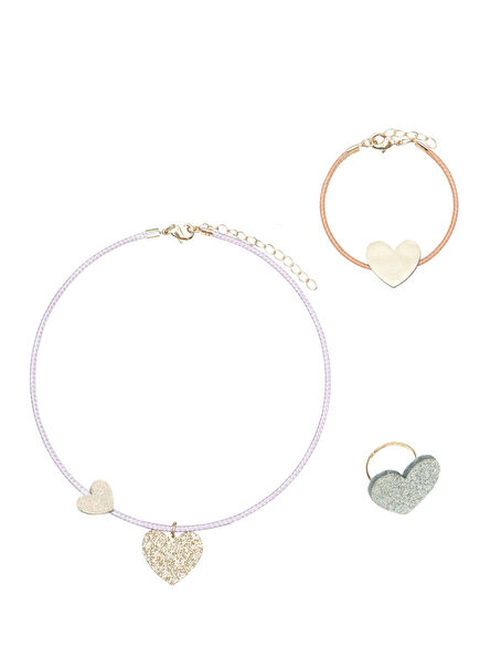 Heart Kız Çocuk Takı Seti