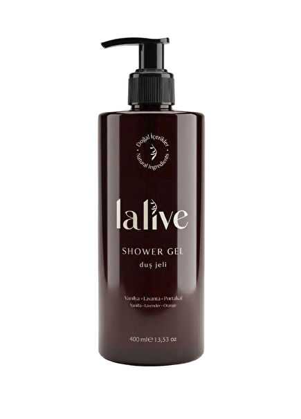 Vanilya Lavanta Portakal Doğal Duş Jeli  400 ml