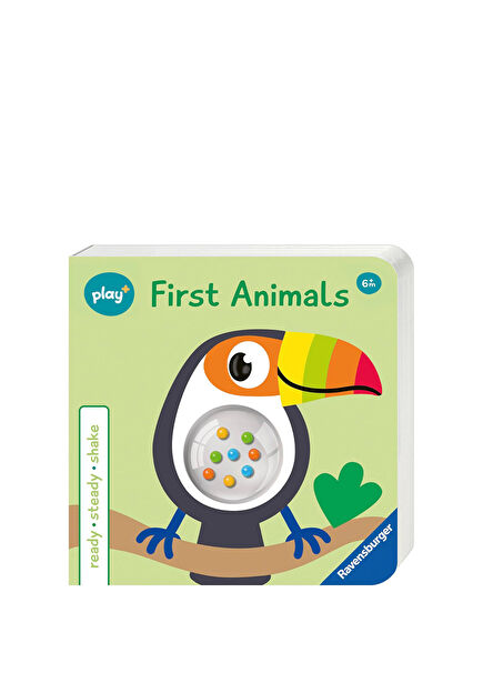 Play+ Infant & Toddler - Ready, Steady Shake: First Animals Unisex Children's Foreign Language Book