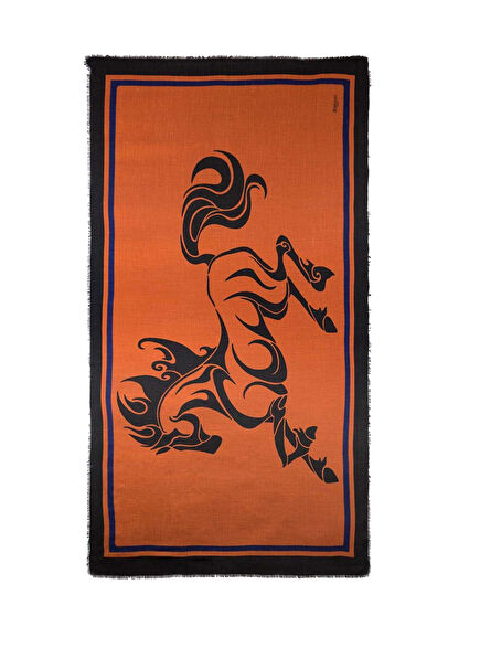 Tarçın Erkek Kaşmir Şal