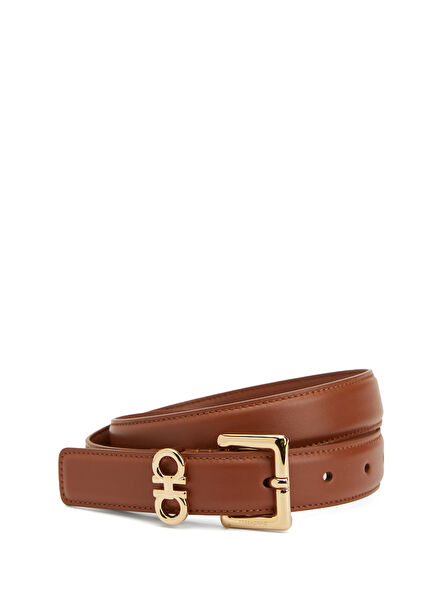 Tan Women's Leather Belt
