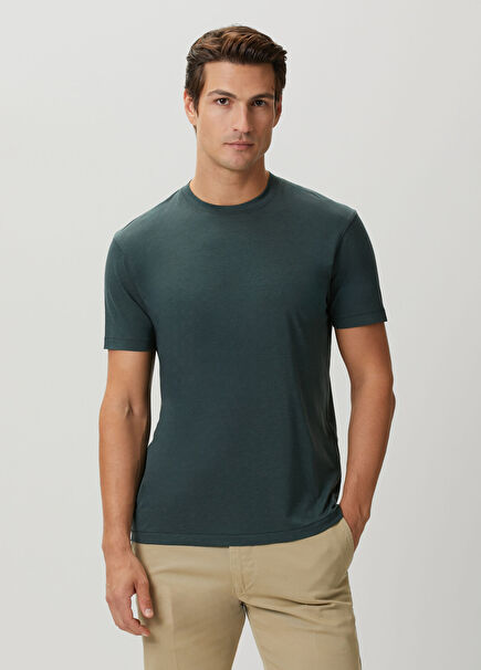 Açık Yeşil Basic T-shirt