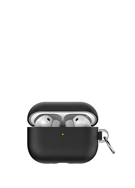 HC-201 AirPods Pro 3 Anti-Fingerprint Leather Headphone Case