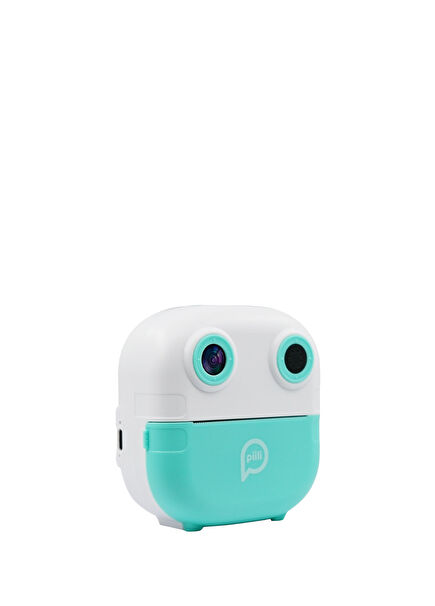 Print Yeşil Çocuk Şipşak Fotoğraf Makinesi P-KE3