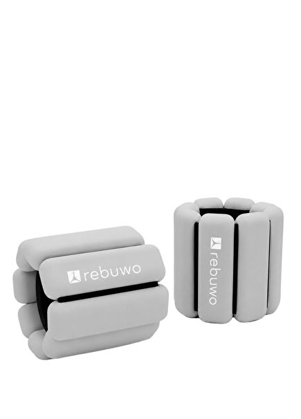 Grey Silicone Foot and Wrist Weight