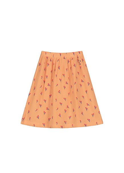 Beijing Orange Girls Organic Cotton Skirt