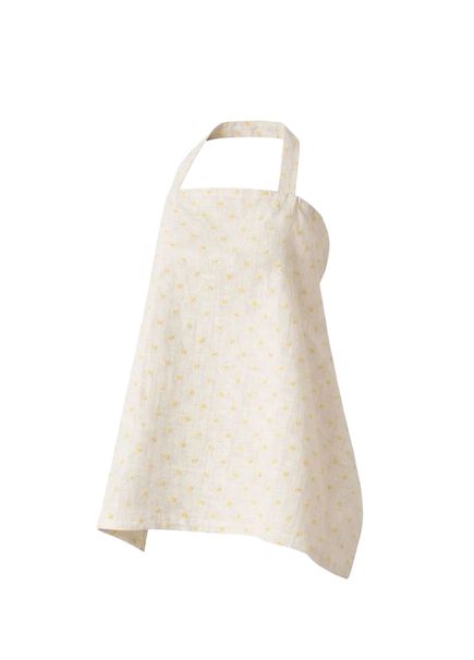 Petit Yellow Cream Baby Nursing Bib