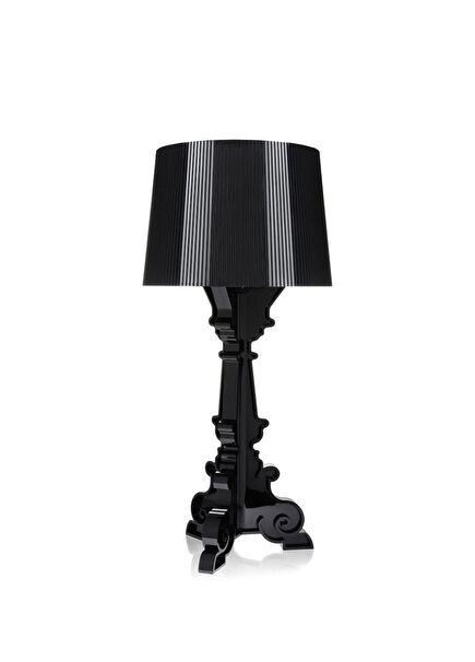 Bourgie Glossy Black Table Lamp