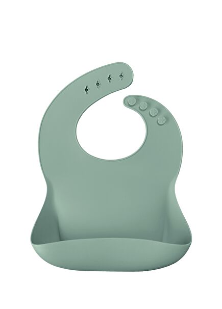 Basics River Green Silikon Mama Önlüğü