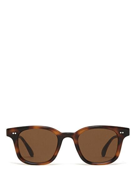 Sun02.3 Tortoise Kahverengi Asetat Unisex Güneş Gözlüğü