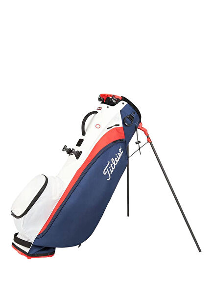 Players 4 Lacivert Kırmızı Beyaz Karbon Golf Çantası TB22SX5-416