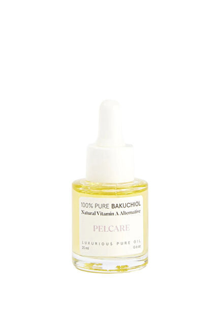 100% Pure Bakuchiol Oil Hassas Ciltler İçin Retinol Cilt Bakım Yağı 20 ml