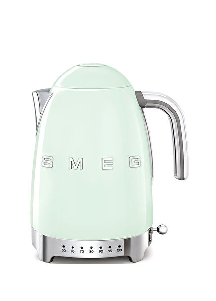 Pastel Yeşil Isı Ayarlı Kettle