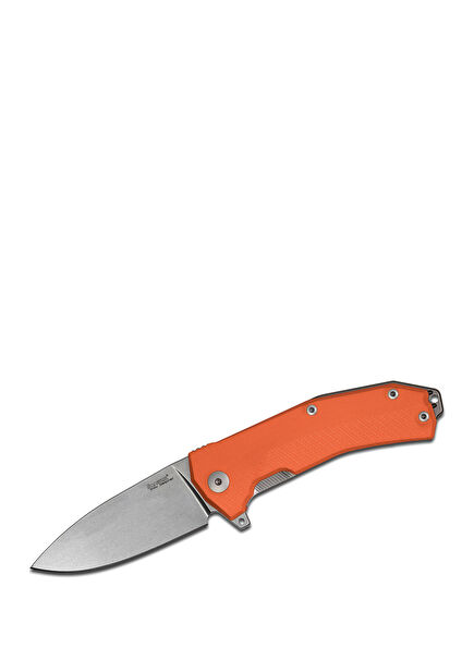 KUR G10 Orange Handle Pocket Knife