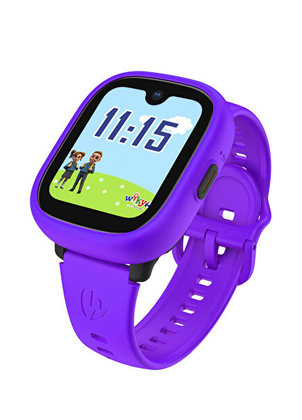 5 Plus Mor Görüntülü Arama Unisex Çocuk Akıllı Saat