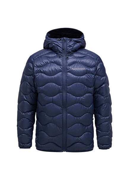M Helium Down Hood Jacket Lacivert Erkek Spor Mont