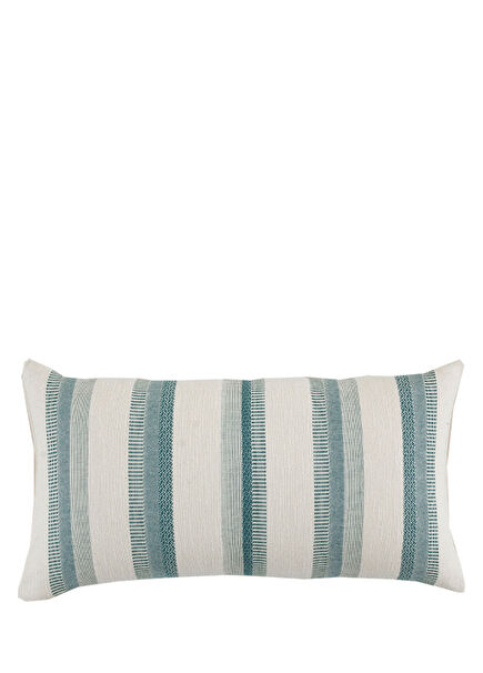 Anka Pamuk Tropik Yeşil Yastık Kılıfı 35x55 cm