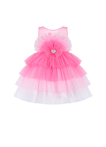 Barbie Concept 4 Pink Tulle Sleeveless Girls' Dress