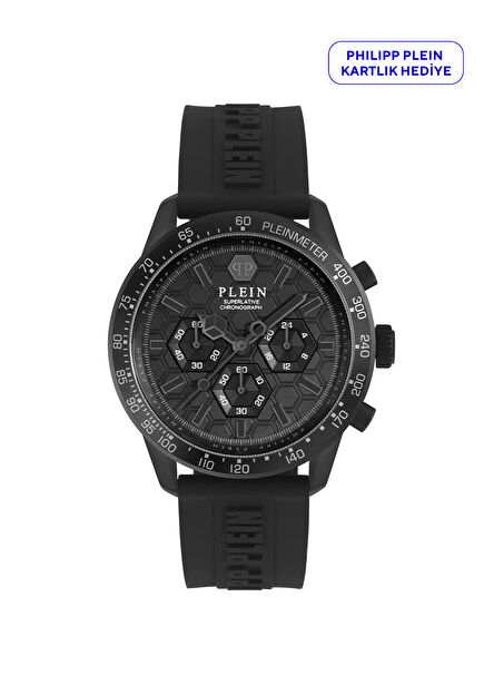 PWPYA0324 Siyah Silikon Erkek Kol Saati