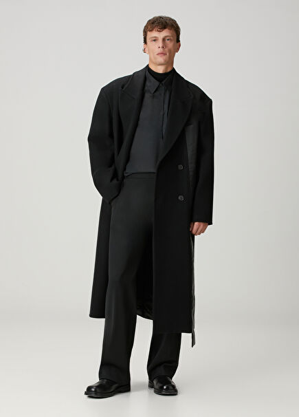 x Edis Siyah Oversized Pantolon