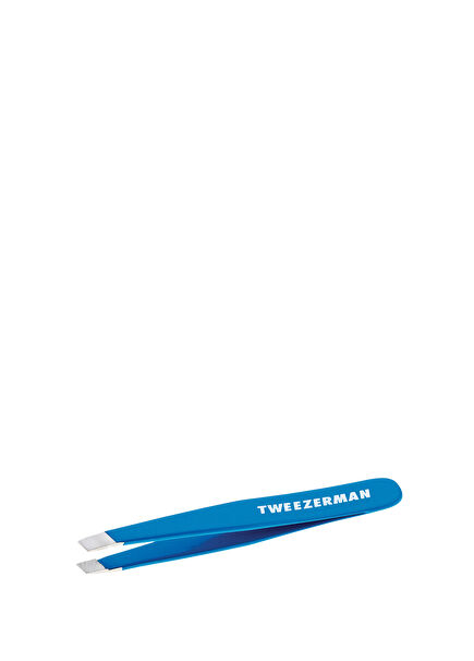 Mini Slant Tweezer Bahama Blue Bahama Mavisi Cımbız