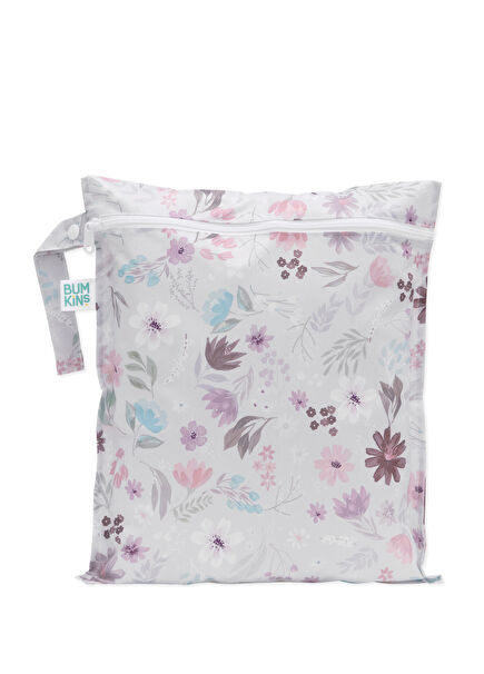 Floral Wet and Dirty Bag 30x35 cm