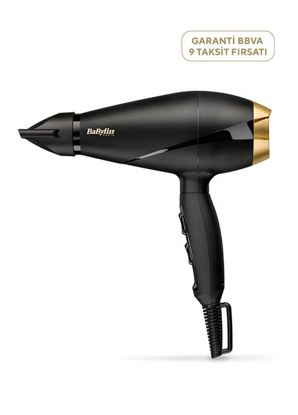 6704E Power Pro Siyah Saç Kurutma Makinesi