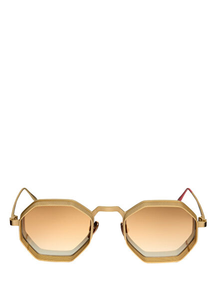 The Boby Gold Metal Unisex Sunglasses