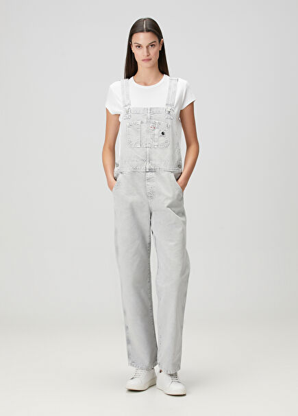 Gri Denim Tulum