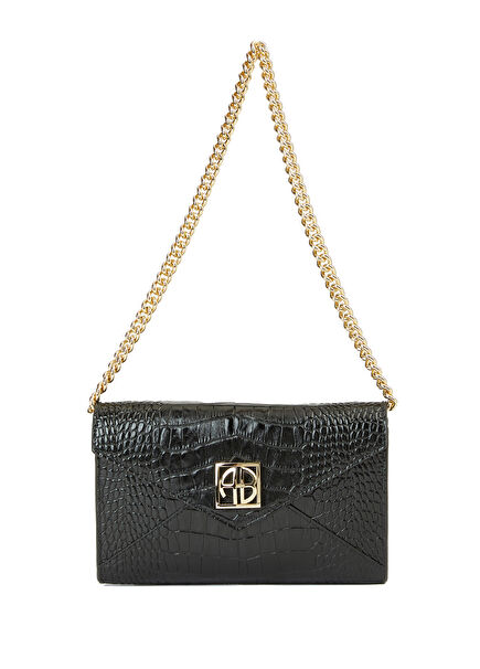 Small Elly Siyah Kadın Deri Çanta