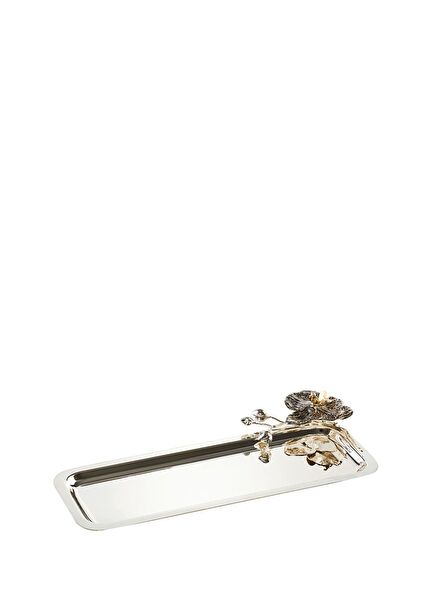 Orchid Silver Plated Tray