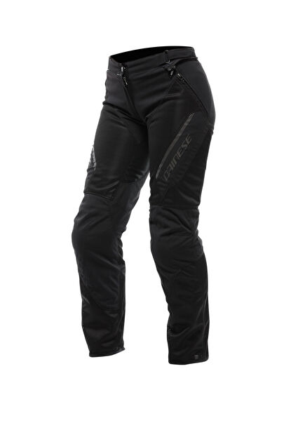 Drake 2 Super Air Black Tekstil Kadın Motosiklet Pantolonu
