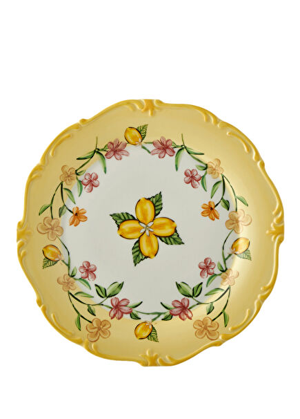 Il Sogno Yellow Porcelain Dinner Plate 26 cm