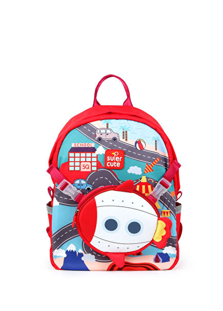 Rocket Unisex Çocuk Two in One Sırt Çantası