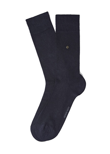 Navy Blue Men's Bamboo Socks