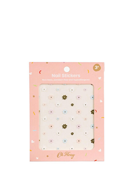 Flowers Natural Girls Nail Sticker