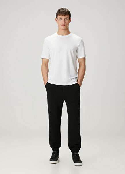 Black Organic Cotton Jogger Sweatpants