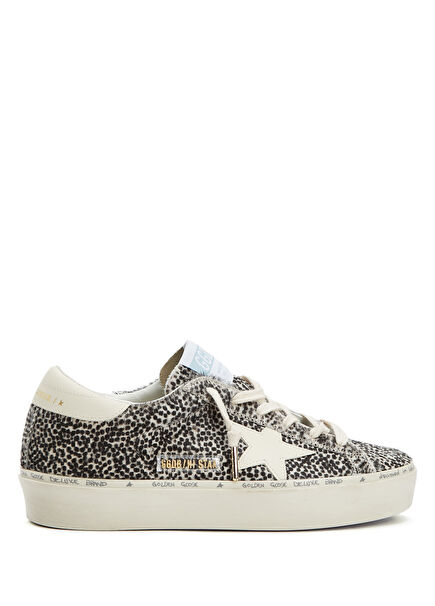 Hi Star Gri Kadın Deri Sneaker