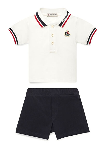 Lacivert Beyaz Erkek Çocuk 2li Set