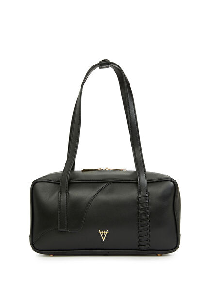 Bowling Black Women's Leather Bag